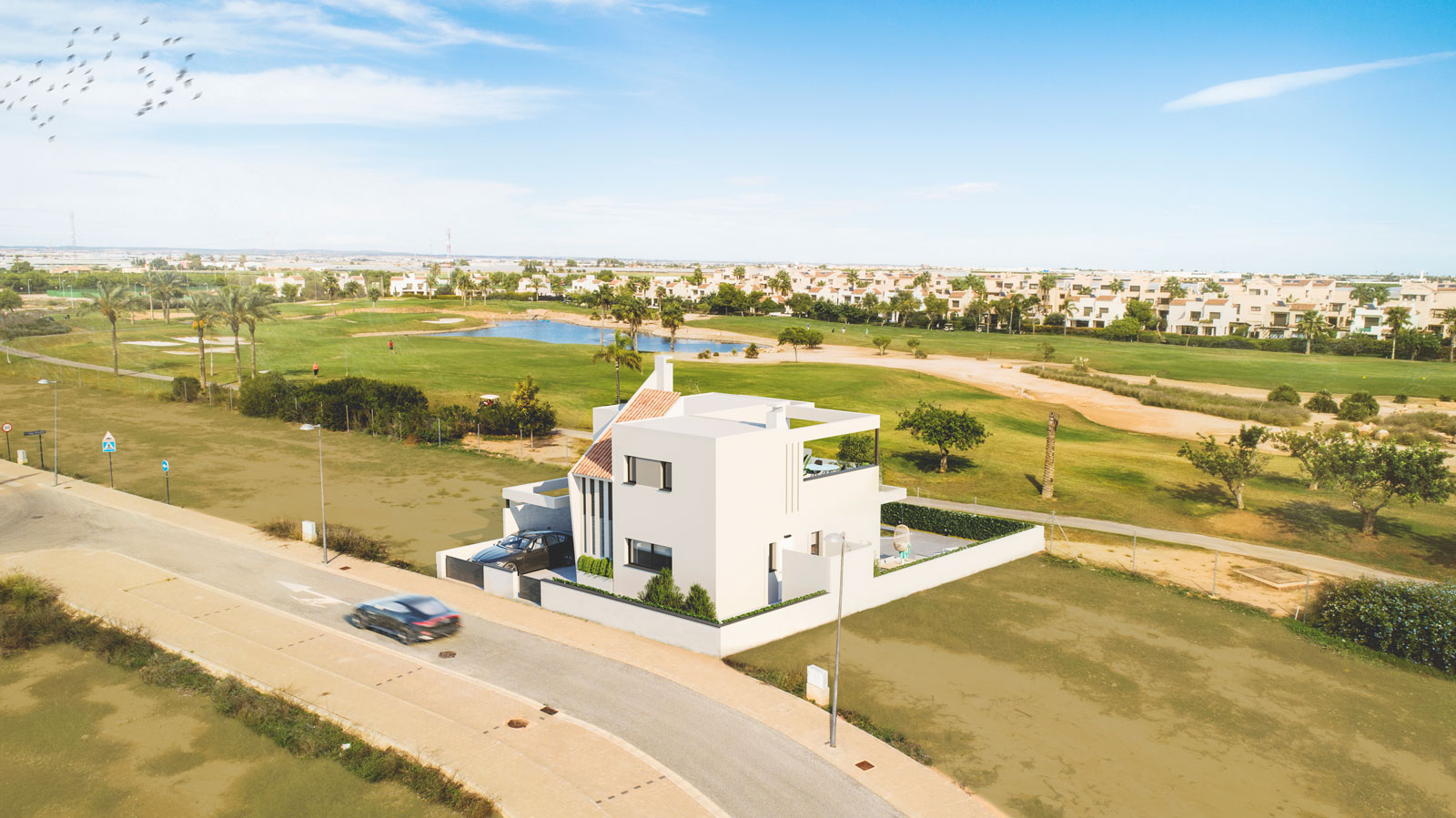 New Build Individual Villa Roda Golf Paramount Properties Murcia