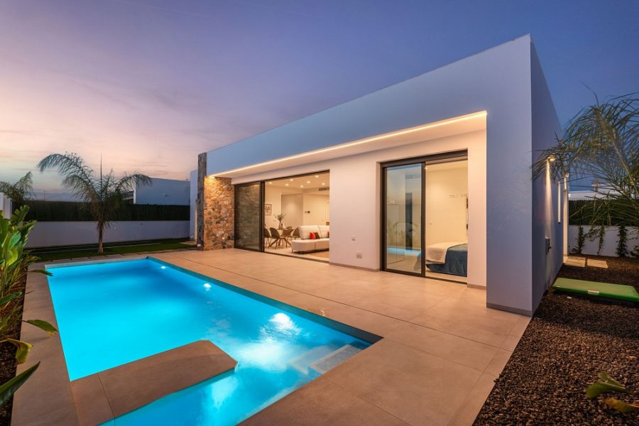 Single Level New Build Villa in Cabo de Palos